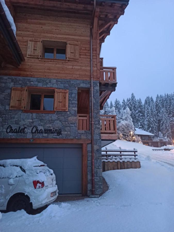 Chalet Charming B And B Les Gets Exteriér fotografie