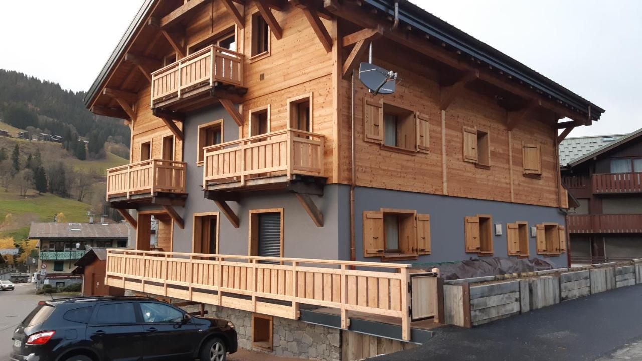 Chalet Charming B And B Les Gets Exteriér fotografie