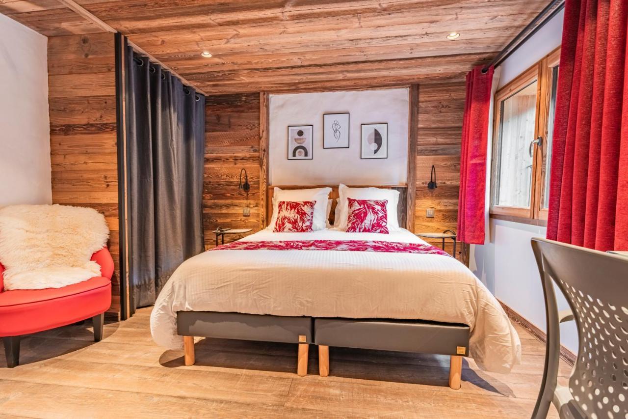 Chalet Charming B And B Les Gets Exteriér fotografie