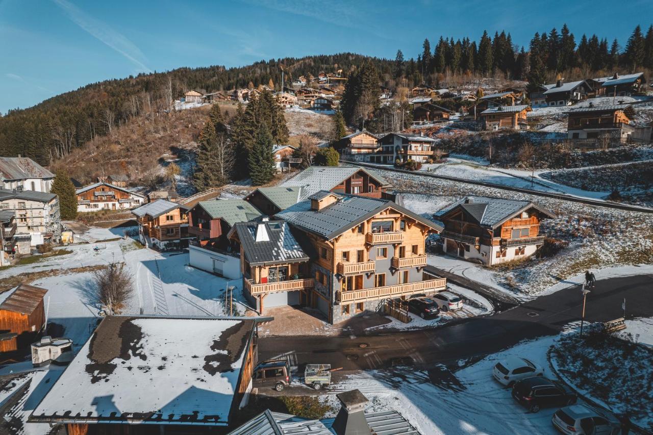 Chalet Charming B And B Les Gets Exteriér fotografie