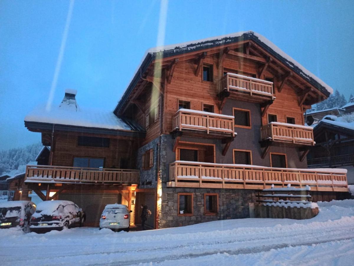 Chalet Charming B And B Les Gets Exteriér fotografie