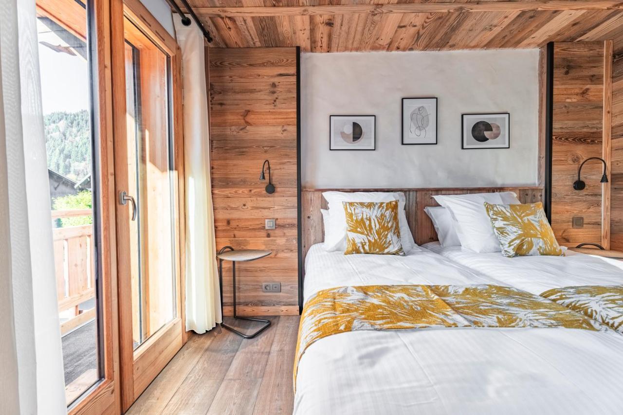 Chalet Charming B And B Les Gets Exteriér fotografie