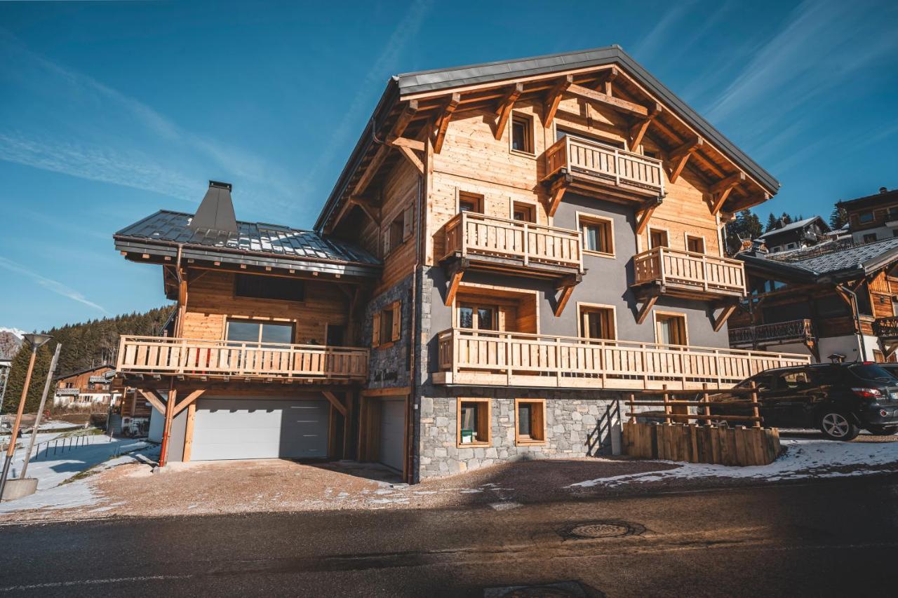 Chalet Charming B And B Les Gets Exteriér fotografie