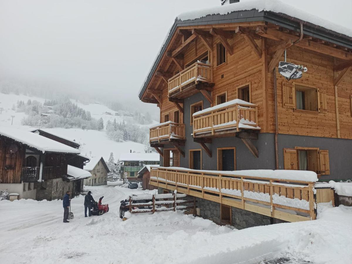 Chalet Charming B And B Les Gets Exteriér fotografie