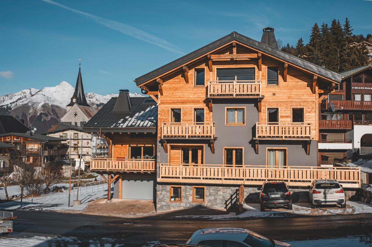 Chalet Charming B And B Les Gets Exteriér fotografie