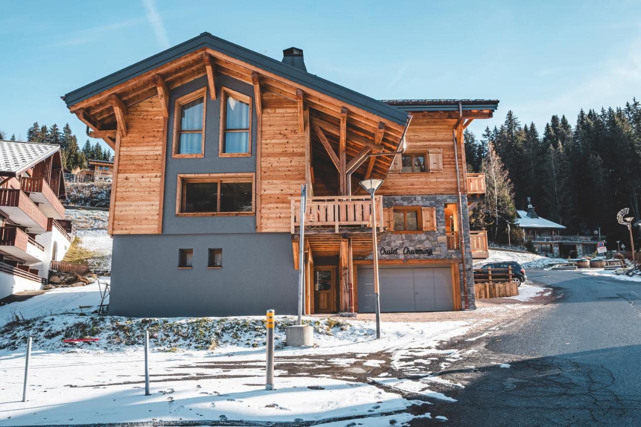 Chalet Charming B And B Les Gets Exteriér fotografie