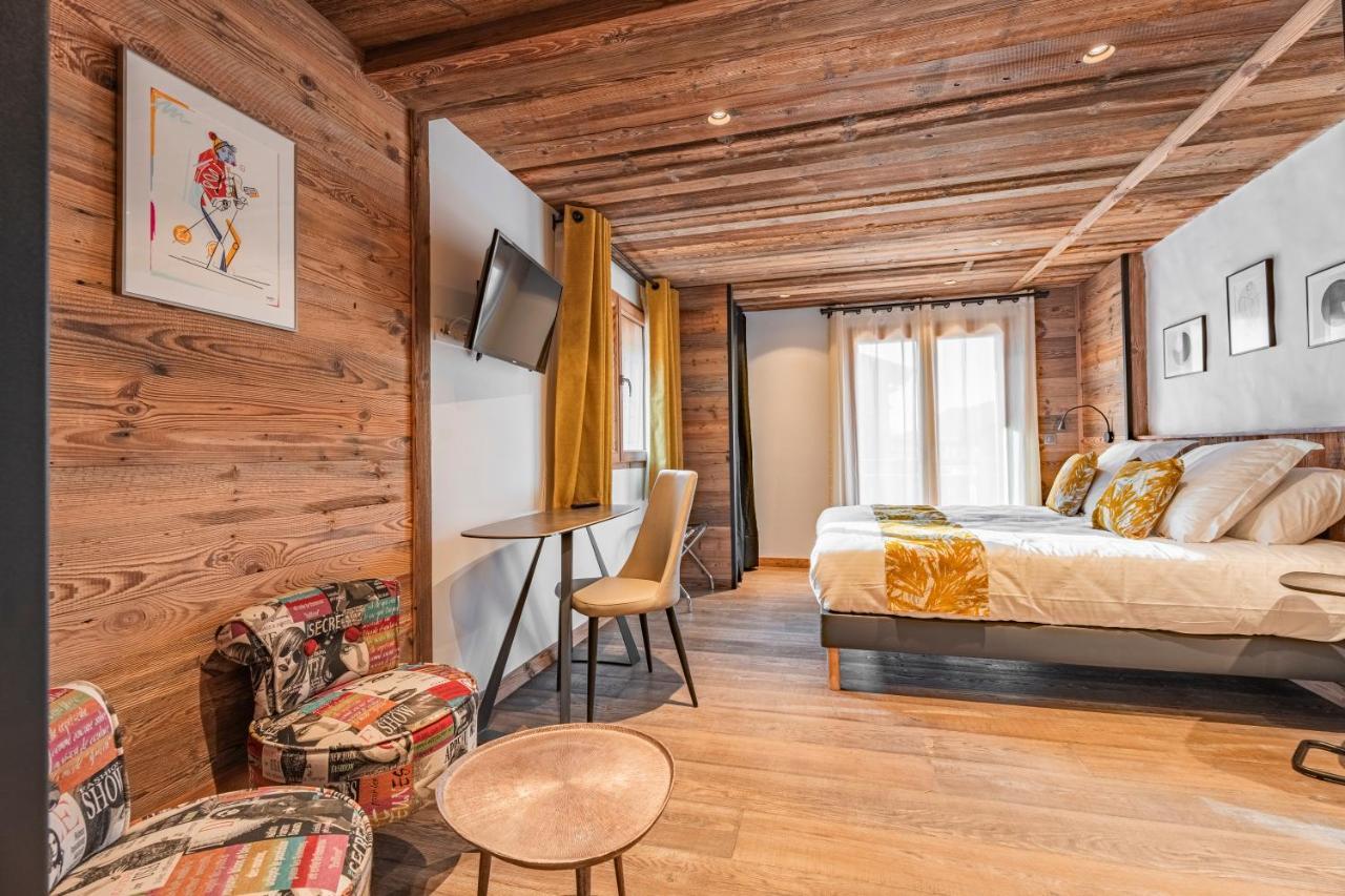 Chalet Charming B And B Les Gets Exteriér fotografie