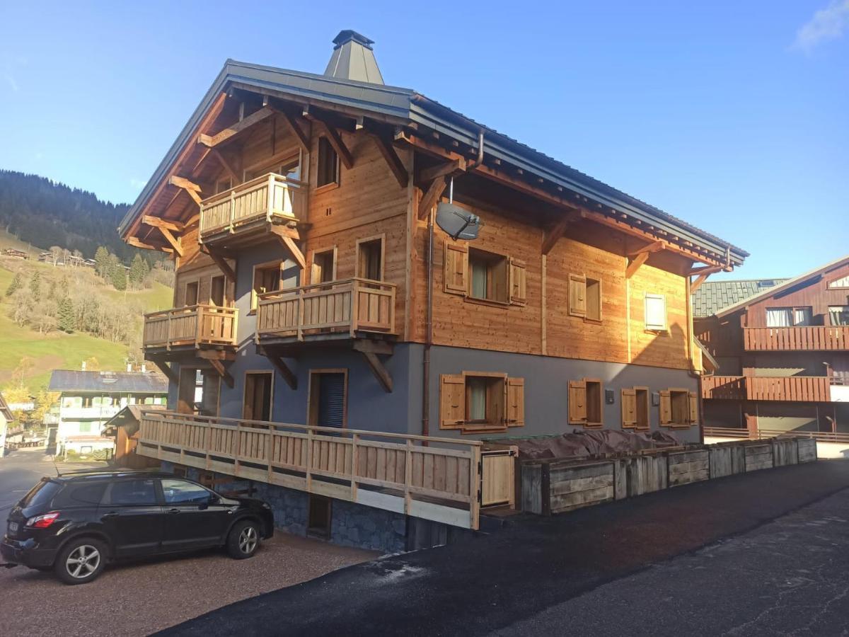 Chalet Charming B And B Les Gets Exteriér fotografie