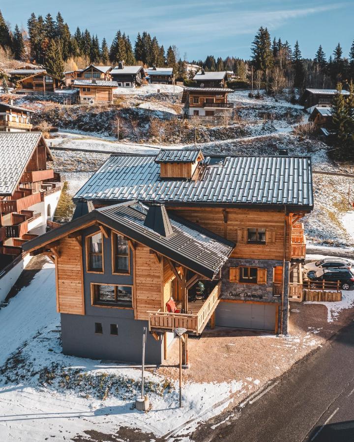 Chalet Charming B And B Les Gets Exteriér fotografie