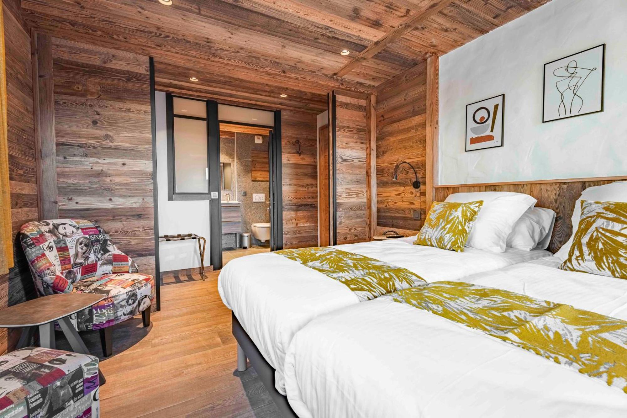 Chalet Charming B And B Les Gets Exteriér fotografie