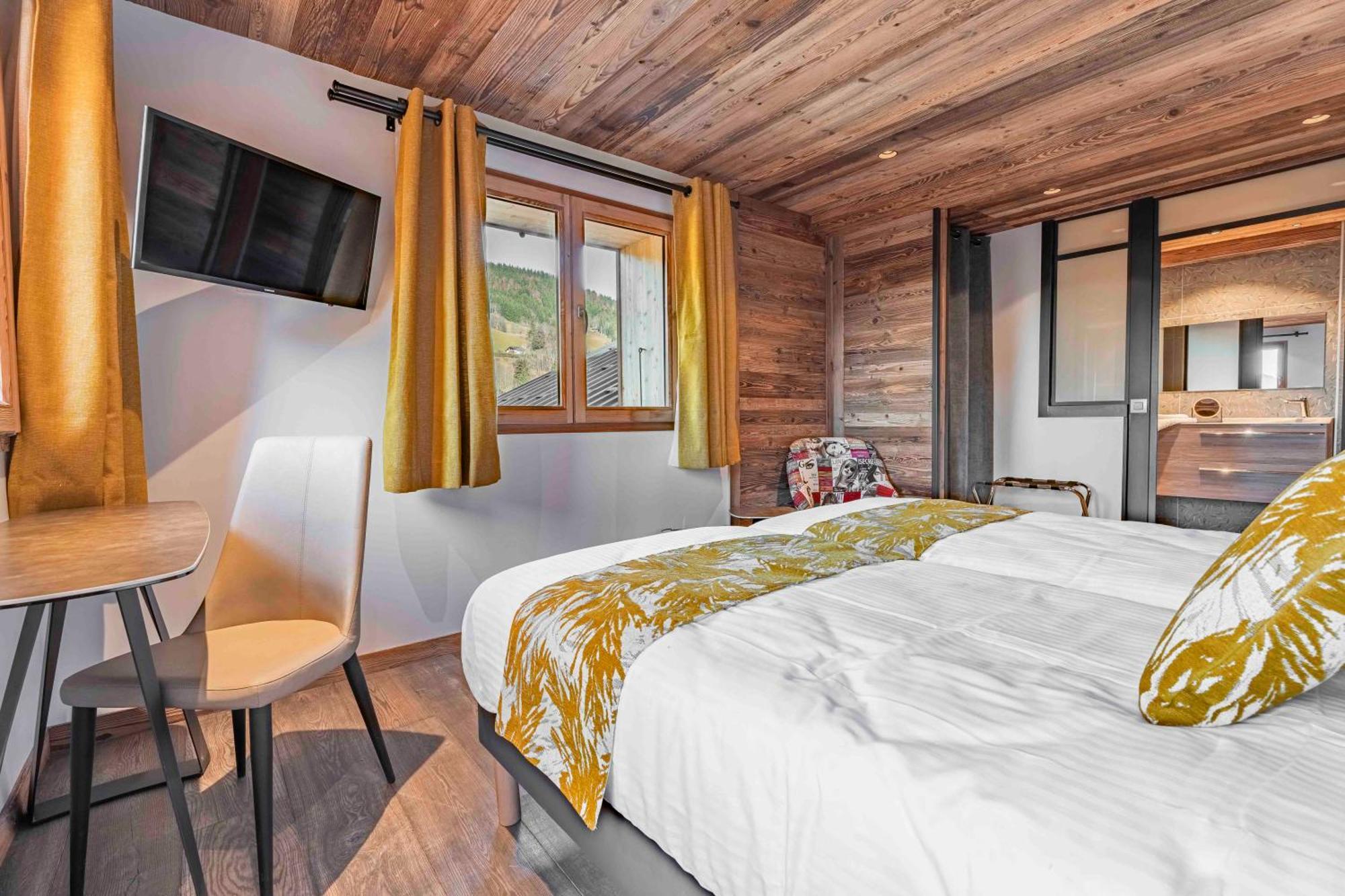 Chalet Charming B And B Les Gets Exteriér fotografie