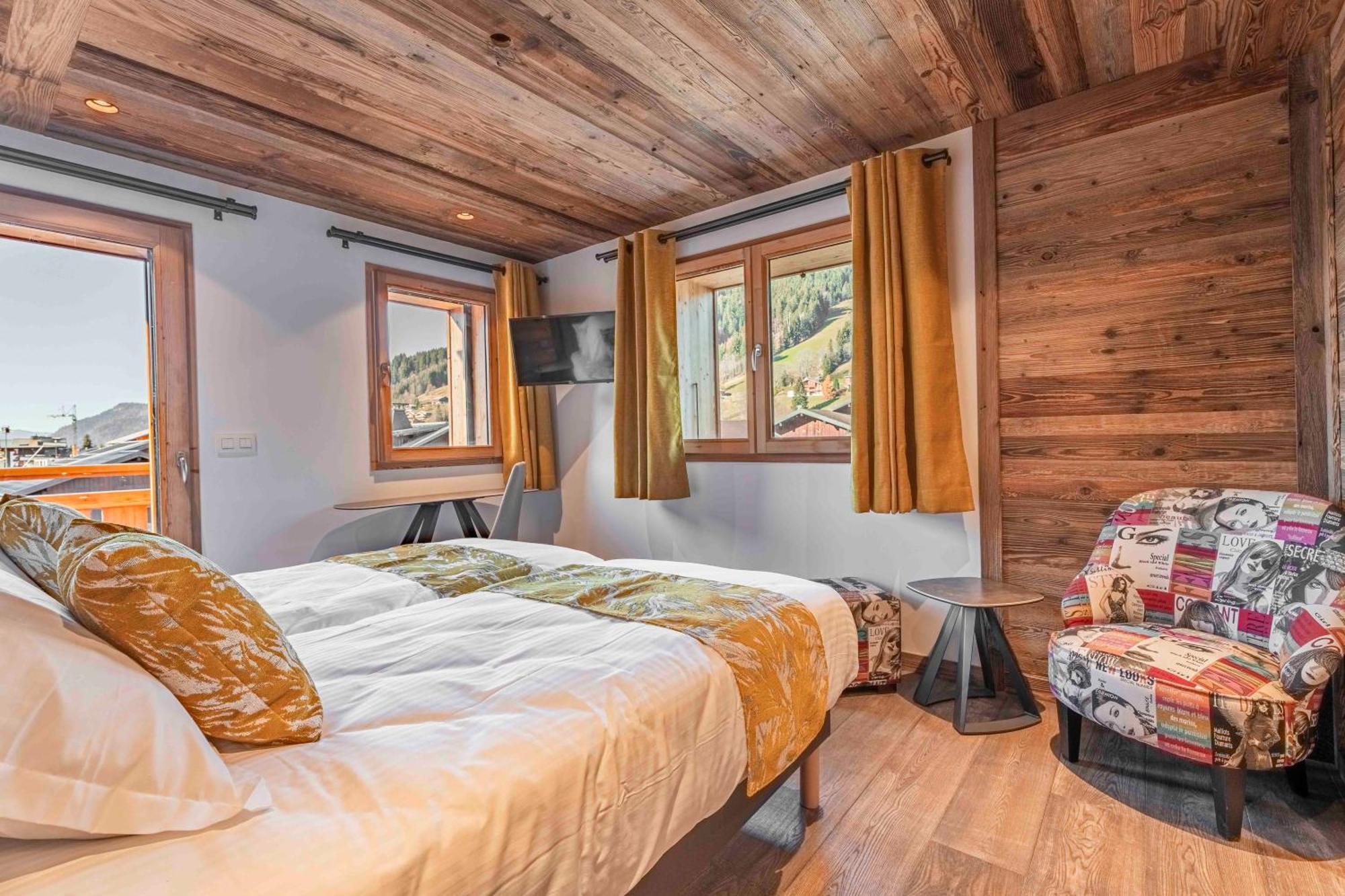 Chalet Charming B And B Les Gets Exteriér fotografie
