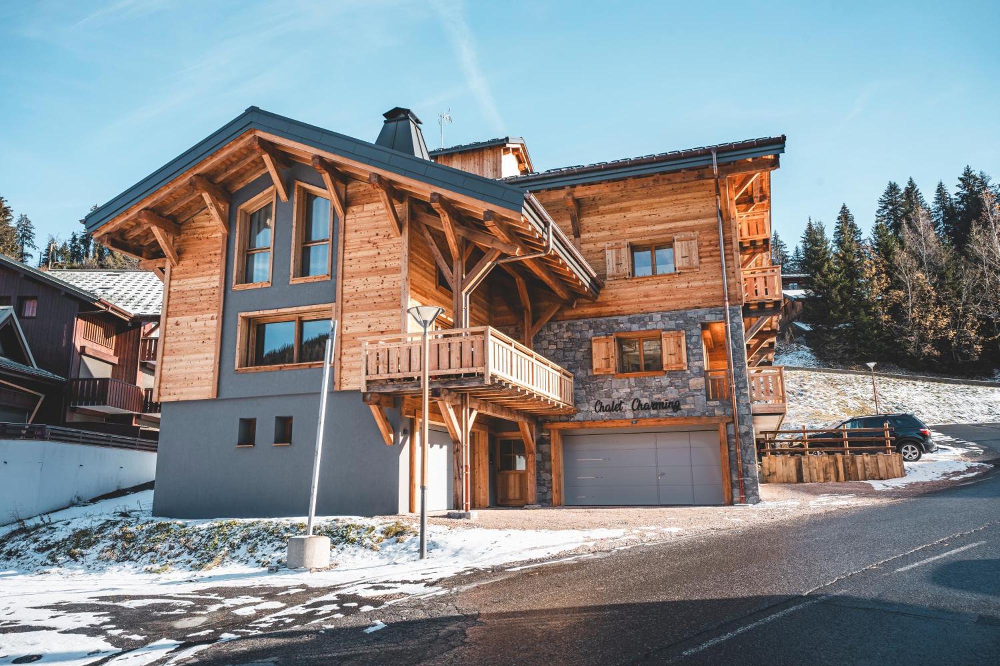 Chalet Charming B And B Les Gets Exteriér fotografie