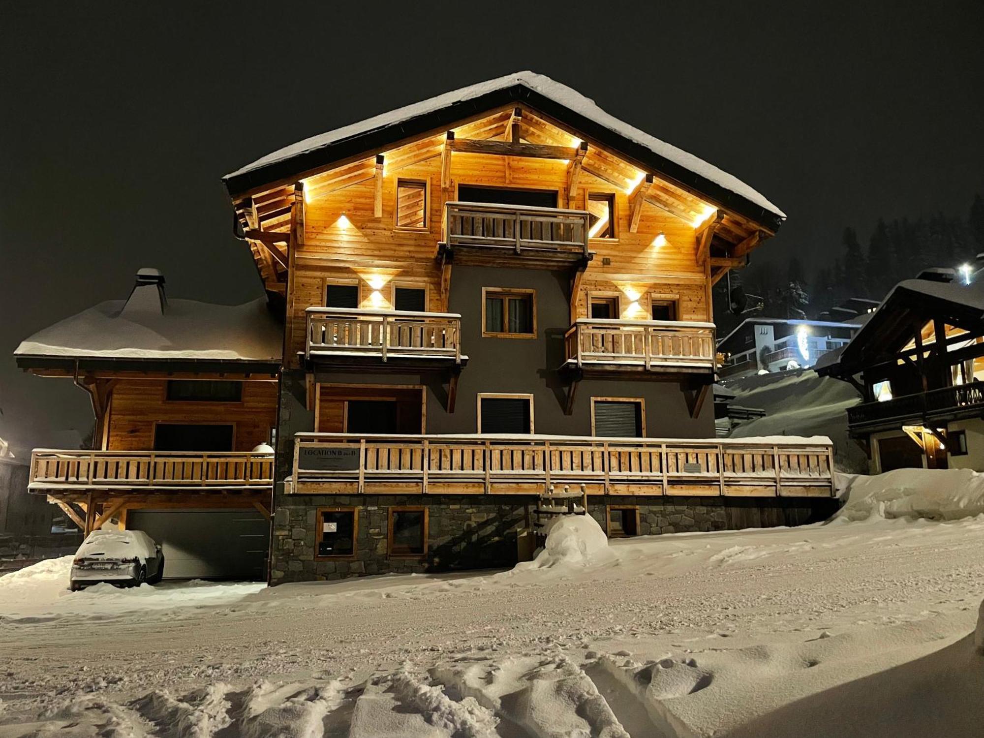 Chalet Charming B And B Les Gets Exteriér fotografie
