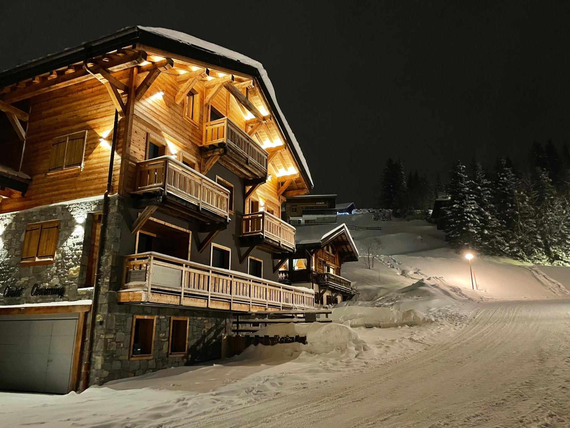 Chalet Charming B And B Les Gets Exteriér fotografie