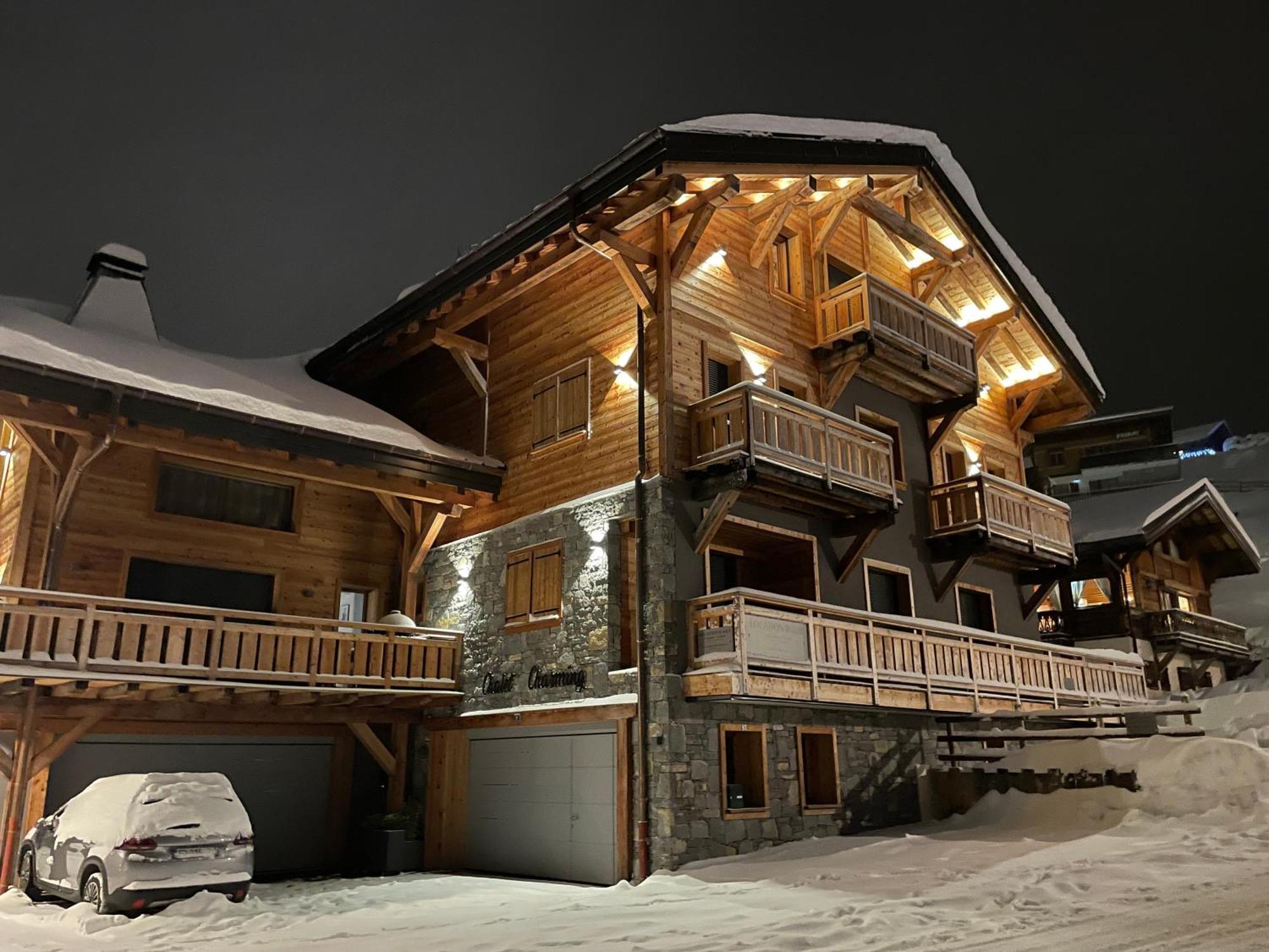 Chalet Charming B And B Les Gets Exteriér fotografie