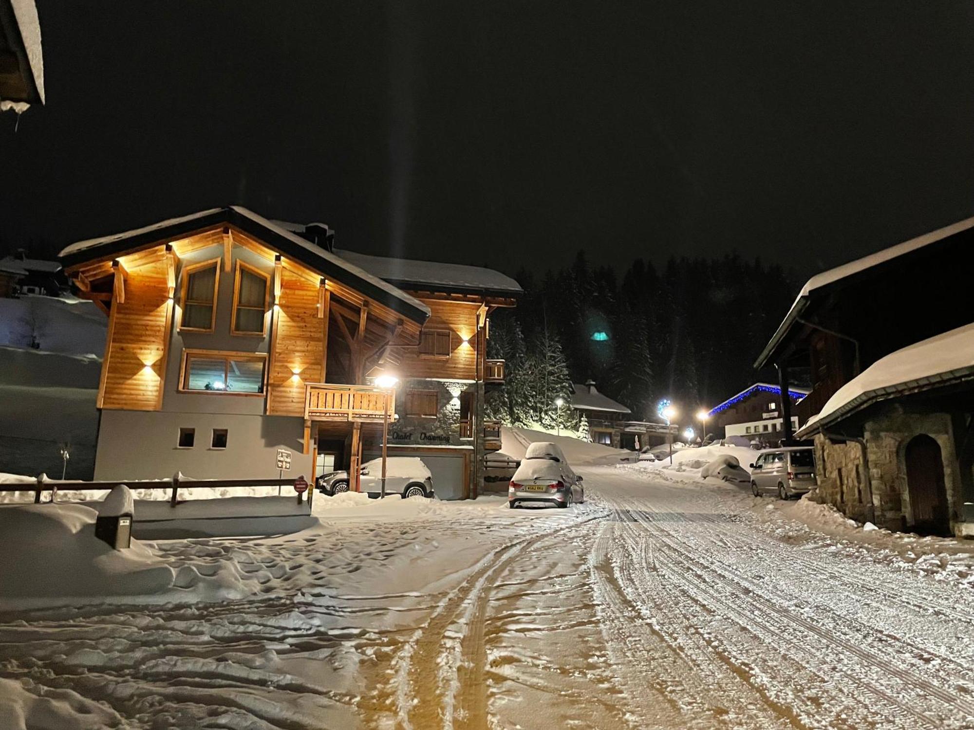 Chalet Charming B And B Les Gets Exteriér fotografie